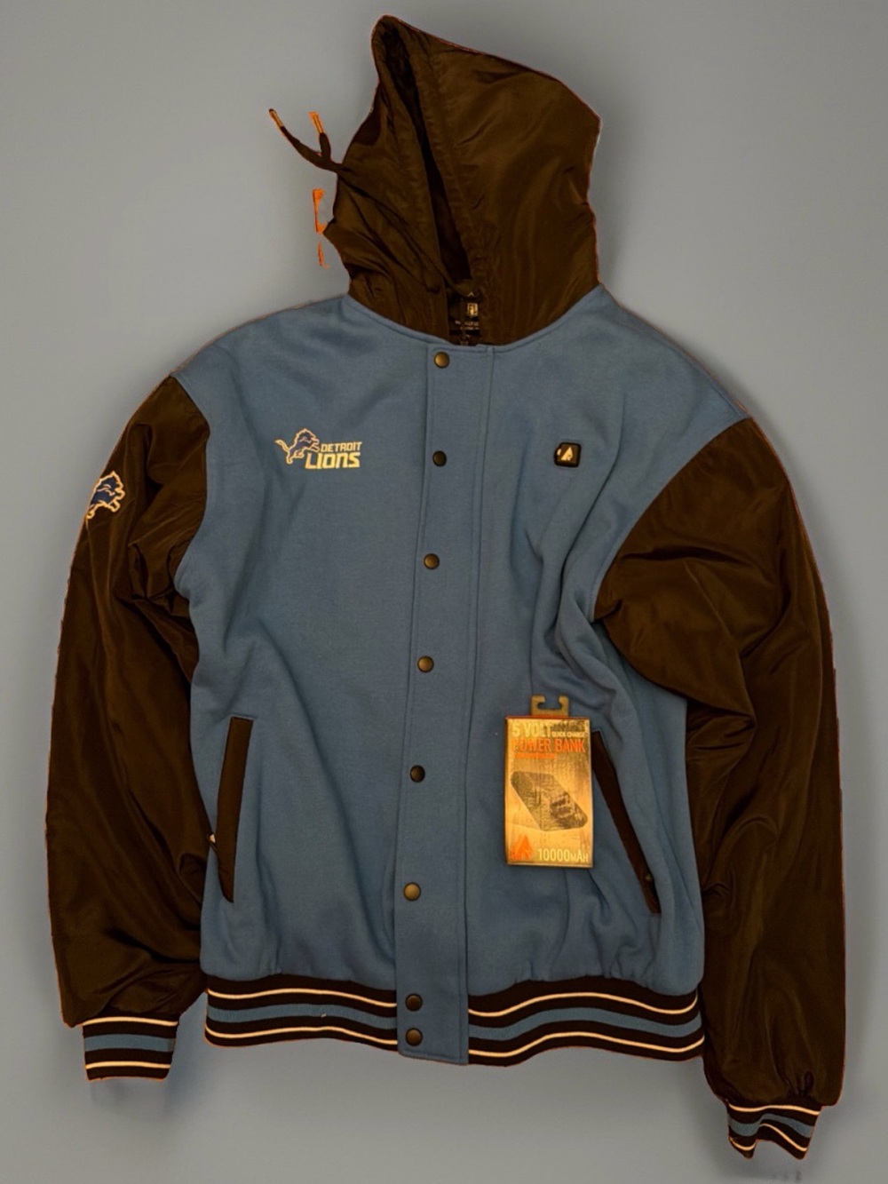 Detroit Lions Action Heat Jacket Size XL